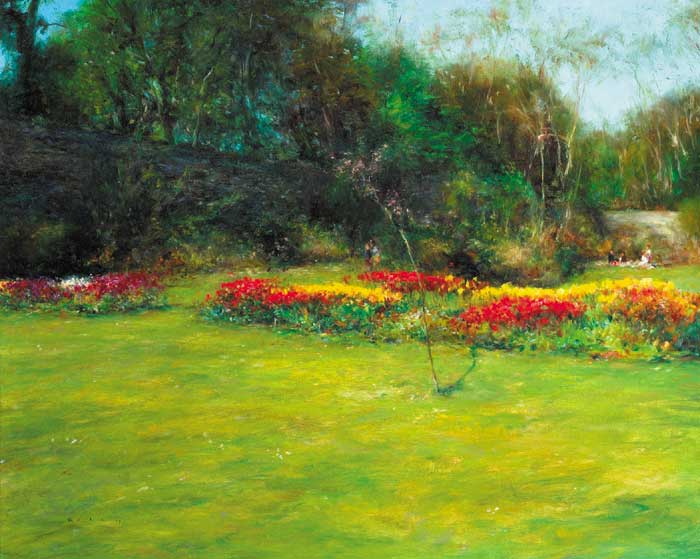 A SUMMER GARDEN, 2001 by Paul Kelly sold for �4,800 at Whyte's Auctions