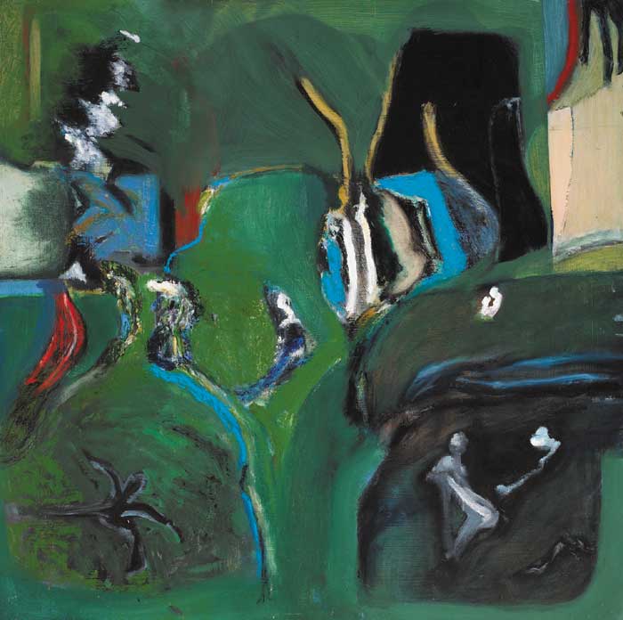 PEGEEN EXPLAINS, 1988 by Noel Sheridan (1936-2006) at Whyte's Auctions