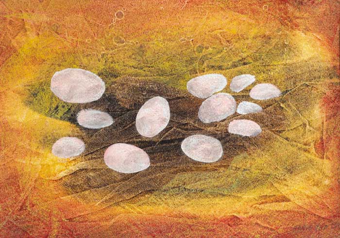 PINK STONES by Anne Yeats (1919-2001) at Whyte's Auctions