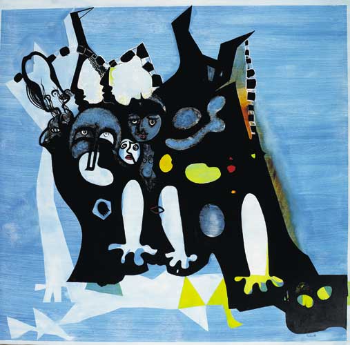 SEVEN CREATURES, 1970 by Colin Middleton MBE RHA (1910-1983) at Whyte's Auctions