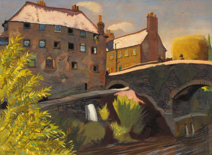 THE OLD MILLHOUSE, MILLTOWN, COUNTY DUBLIN, 1936 by Harry Kernoff RHA (1900-1974) at Whyte's Auctions