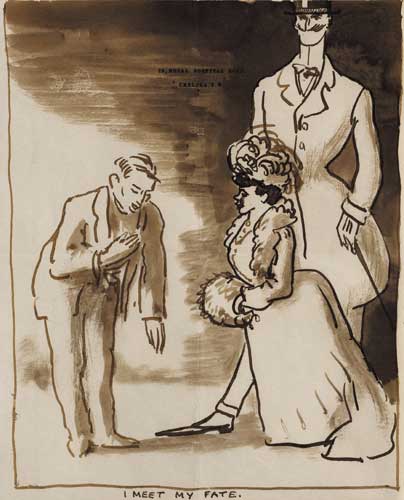 I MEET MY FATE, circa 1912 by Sir William Orpen KBE RA RI RHA (1878-1931) at Whyte's Auctions