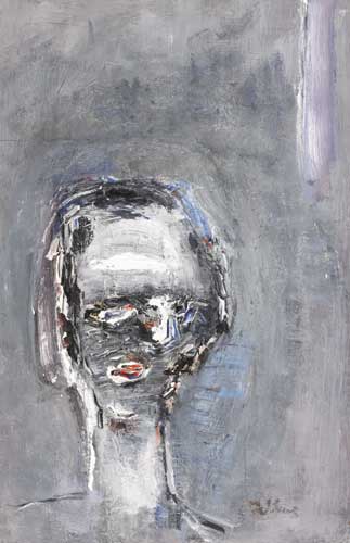HEAD OF A GIRL II, circa 1965 by Patrick Collins HRHA (1910-1994) at Whyte's Auctions