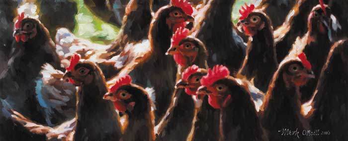 RHODE ISLAND RED, 2006 by Mark O'Neill (b.1963) at Whyte's Auctions