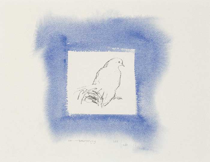 PEACE DOVE by Louis le Brocquy HRHA (1916-2012) at Whyte's Auctions