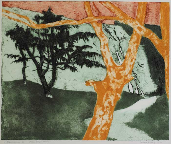 IN GLENMALURE VII, STORM WATER COURSE by Patrick Hickey HRHA (1927-1998) at Whyte's Auctions