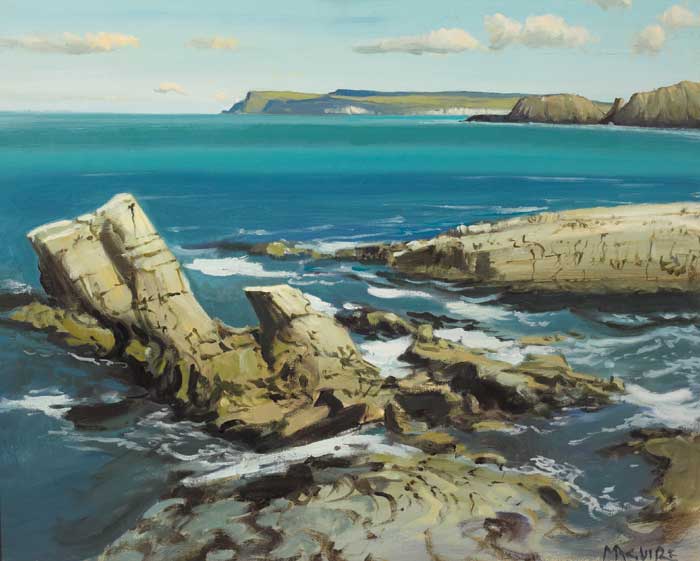 BALLINTOY, COUNTY ANTRIM by Cecil Maguire RHA RUA (1930-2020) at Whyte's Auctions