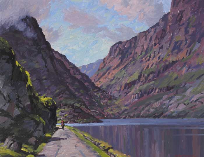 THE GAP OF DUNLOE, KILLARNEY, 1966 by Seán O'Connor sold for €1,100 at Whyte's Auctions