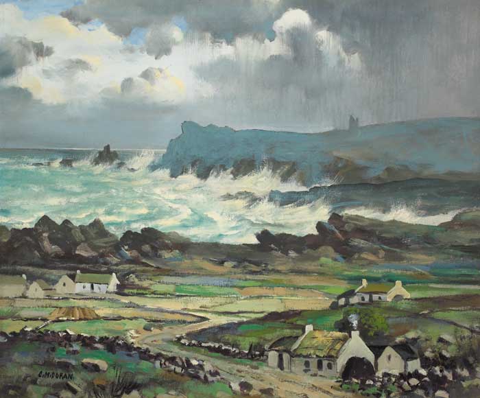 SYBIL HEAD, KERRY COAST, 1962 by Christopher M. Doran (1900-1981) (1900-1981) at Whyte's Auctions