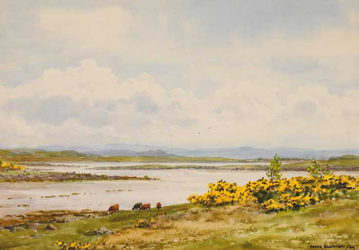 AN INLET NEAR RECESS, CONNEMARA, 1977 by Frank Egginton RCA (1908-1990) at Whyte's Auctions