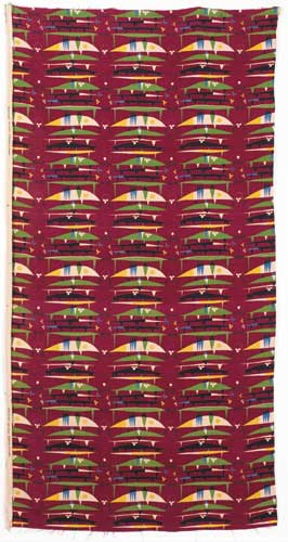 RAIMOULT - FABRIC DESIGN FOR LIBERTY OF LONDON by Robert Stewart (Scottish, 1924-1995) at Whyte's Auctions