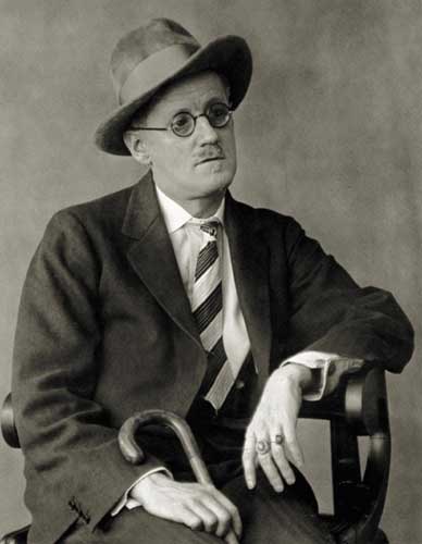 JAMES JOYCE, 1928 by Berenice Abbott (American, 1898-1991) at Whyte's Auctions