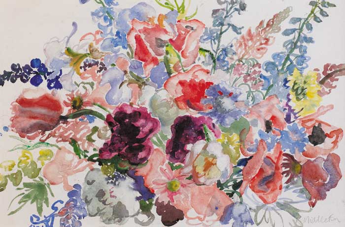 SUMMER FLOWERS by Kate Middleton (fl. 1925-36) (fl. 1925-36) at Whyte's Auctions