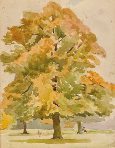 TREE STUDY, 1939 by Moyra Barry (1885-1960) (1885-1960) at Whyte's Auctions