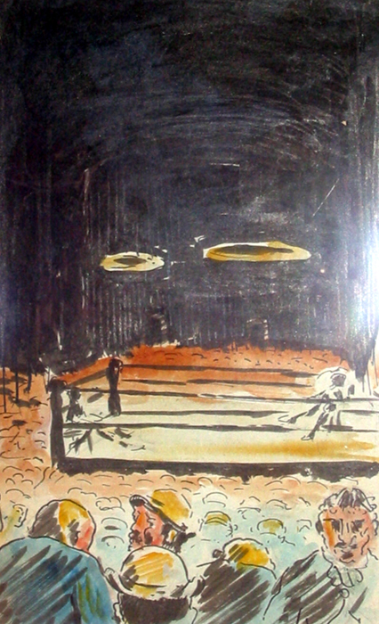 A BOXING RING by Robert Gregory sold for �1,100 at Whyte's Auctions