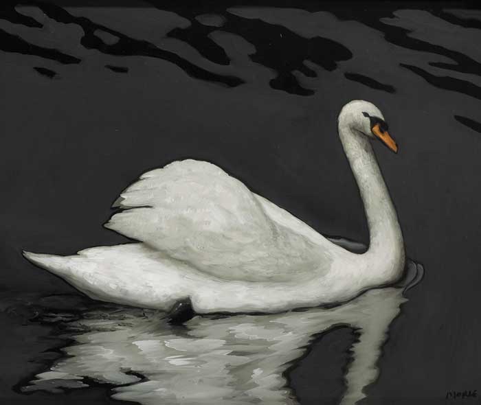 SWAN AT PORTOBELLO, 2007 by Stuart Morle (b.1960) at Whyte's Auctions