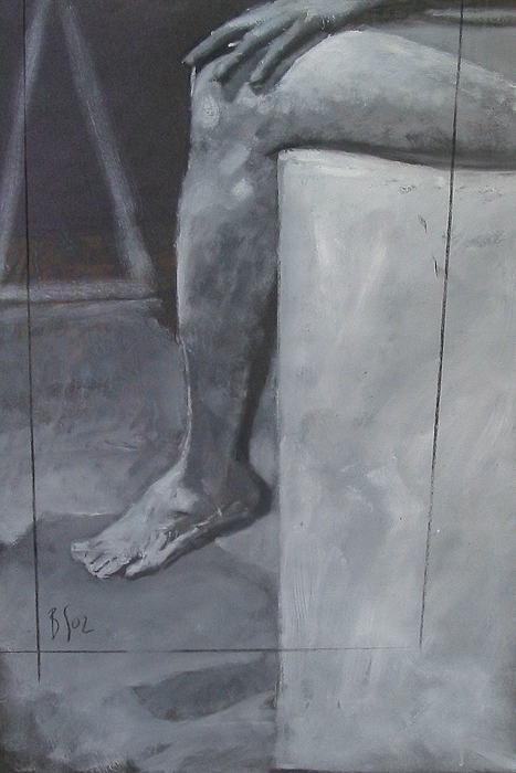 FIGURE STUDY (LEG), 2002 by Blaise Smith RHA (b.1967) at Whyte's Auctions