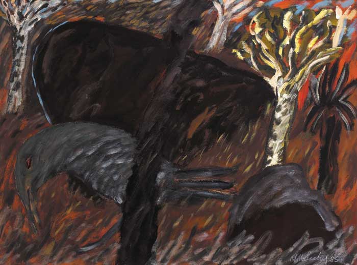 BIRD IN JERRAMA, 1985 by Michael Mulcahy sold for �1,000 at Whyte's Auctions