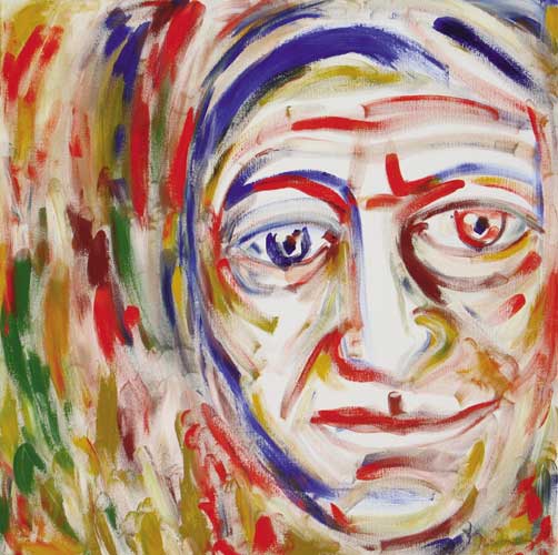 IRISH FACE I by Kevin Geary (b.1952) (b.1952) at Whyte's Auctions
