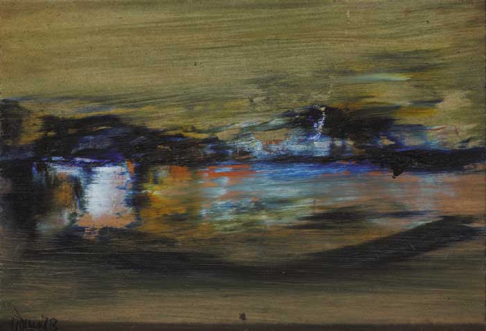 LANDSCAPE, 1973 by Gerald Davis sold for �850 at Whyte's Auctions
