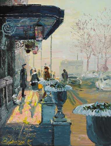 THE GRESHAM IN THE 1970s by Wilhelm Balcerzak (b.1941) at Whyte's Auctions