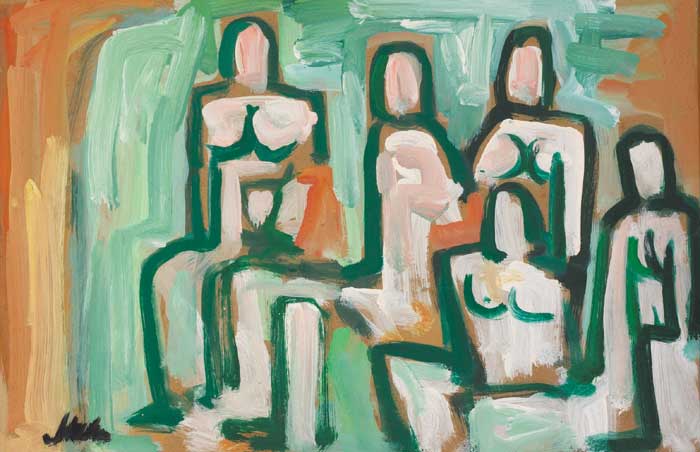 SEATED NUDES by Markey Robinson (1918-1999) at Whyte's Auctions