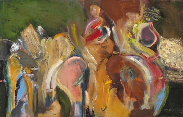 FIGURES AND ANIMALS by Noel Sheridan sold for �750 at Whyte's Auctions
