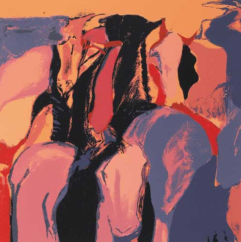 GIDDY UP OLD PAINT (SET OF THREE) by Noel Sheridan (1936-2006) at Whyte's Auctions