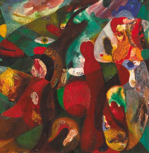 ABSTRACT, 1988 by Alexander Sathkor sold for 80 at Whyte's Auctions