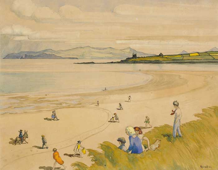DONABATE, COUNTY DUBLIN, 1939 by Harry Kernoff sold for �10,000 at Whyte's Auctions