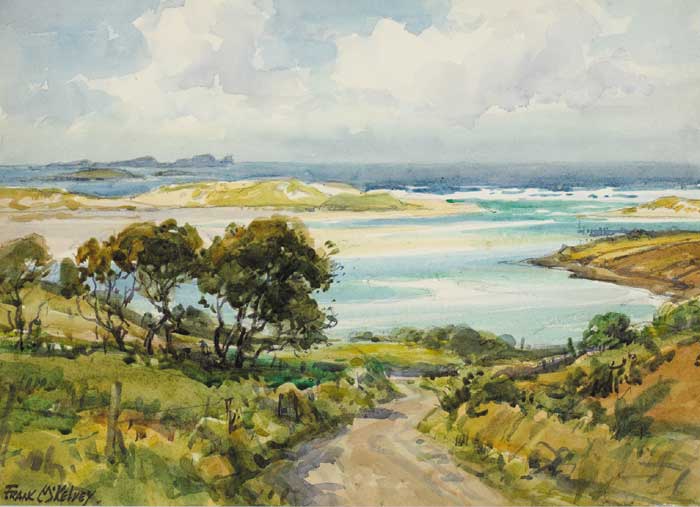 PATH TO THE COAST by Frank McKelvey RHA RUA (1895-1974) at Whyte's Auctions