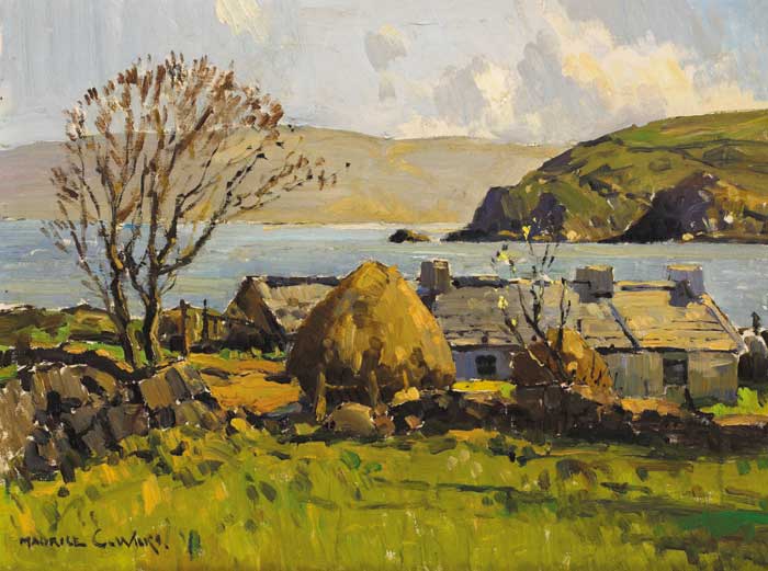 COTTAGE AT ROCKPORT by Maurice Canning Wilks RUA ARHA (1910-1984) RUA ARHA (1910-1984) at Whyte's Auctions