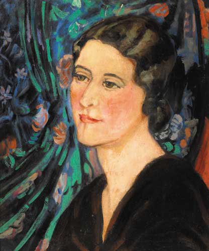 HEAD OF A WOMAN by Grace Henry HRHA (1868-1953) at Whyte's Auctions