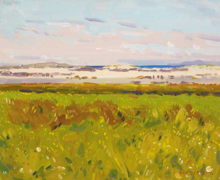 LOOKING TOWARDS INNISBOFFIN by Henry Healy RHA (1909-1982) at Whyte's Auctions