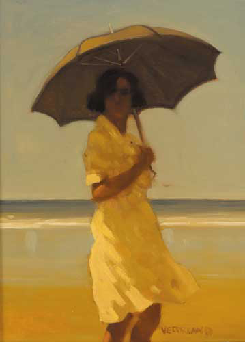 WOMAN ON EMPTY BEACH, 1994 by Jack Vettriano OBE (Scottish, b.1954) at Whyte's Auctions