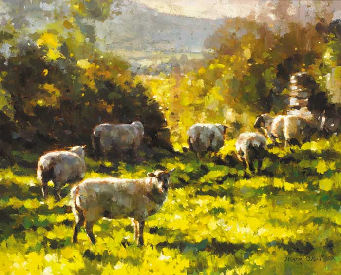 TOWARDS THE LOWER FIELD, 2001 by Mark O'Neill (b.1963) at Whyte's Auctions