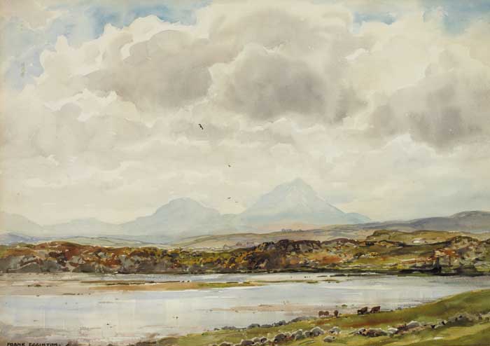 ERRIGAL, FROM GORTAHORK, COUNTY DONEGAL by Frank Egginton RCA (1908-1990) RCA (1908-1990) at Whyte's Auctions