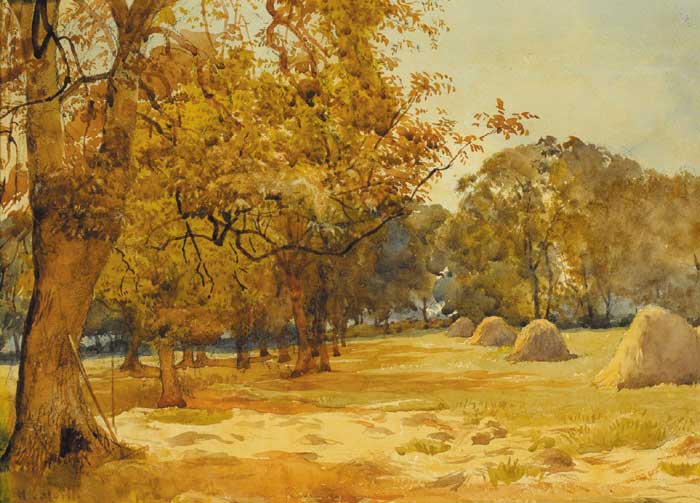 THE HAYFIELD by Helen Colvill (1856-1953) (1856-1953) at Whyte's Auctions