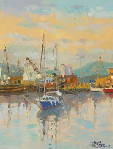 HARBOUR, ARKLOW, 1999 by Liam Treacy (1934-2004) at Whyte's Auctions