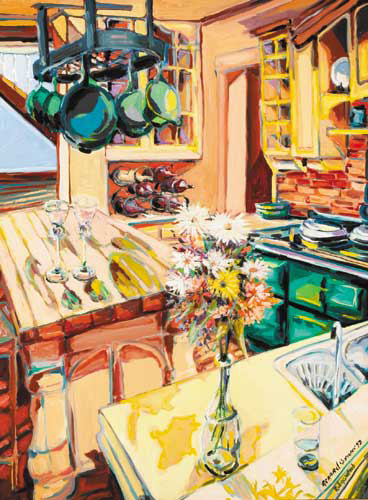 KITCHEN INTERIOR, RIDGEWOOD, 1993 by Gerard Byrne (b.1958) at Whyte's Auctions