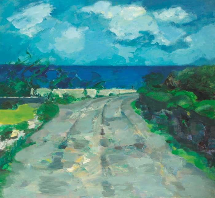 ROAD TO LACKAN BAY, COUNTY MAYO by Clement McAleer ARUA (b.1949) at Whyte's Auctions