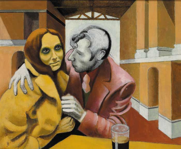 THE COUPLE by Marian Jeffares (1916-1986) (1916-1986) at Whyte's Auctions