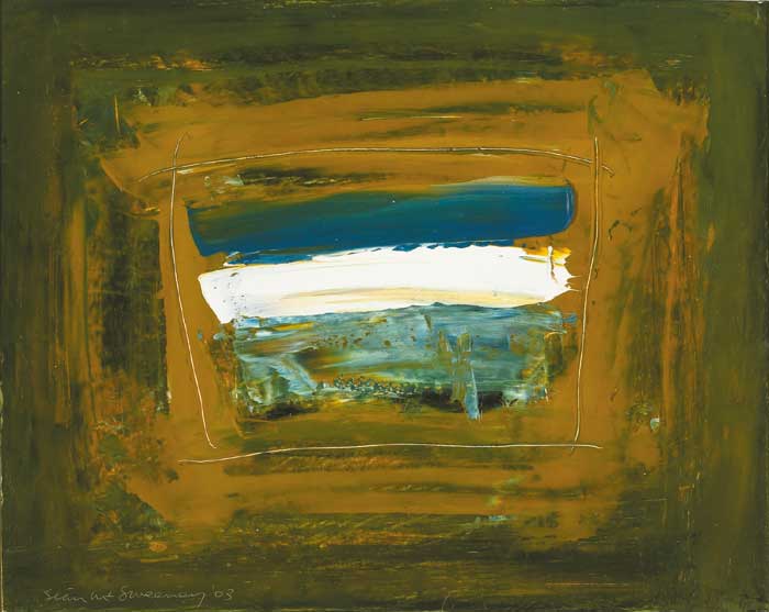 OCHRE BOGLAND, 2003 by Se�n McSweeney HRHA (b.1935) at Whyte's Auctions