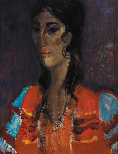 SPANISH DANCER by George Campbell RHA (1917-1979) at Whyte's Auctions