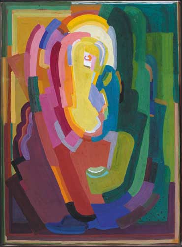 CUBIST COMPOSITION by Evie Hone HRHA (1894-1955) at Whyte's Auctions