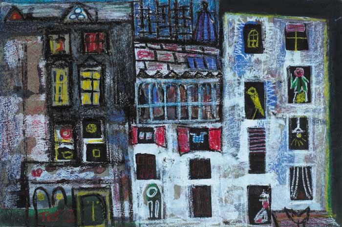 ANY OLD TOWN by Gerard Dillon sold for �14,500 at Whyte's Auctions