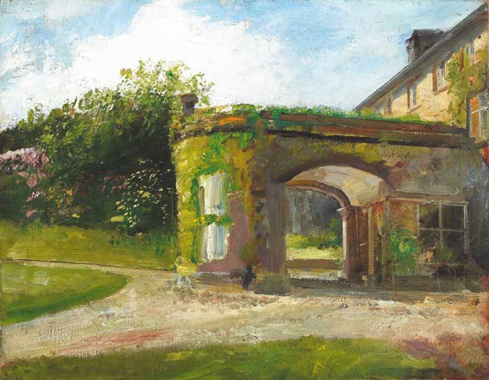 LISSAN HOUSE, COOKSTOWN, COUNTY TYRONE, 1937 by Sir Robert Ponsonby Staples RBA (1853-1943) RBA (1853-1943) at Whyte's Auctions