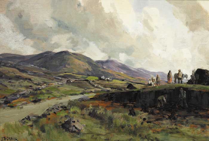 IN THE ROSSES, COUNTY DONEGAL by James Humbert Craig RHA RUA (1877-1944) RHA RUA (1877-1944) at Whyte's Auctions