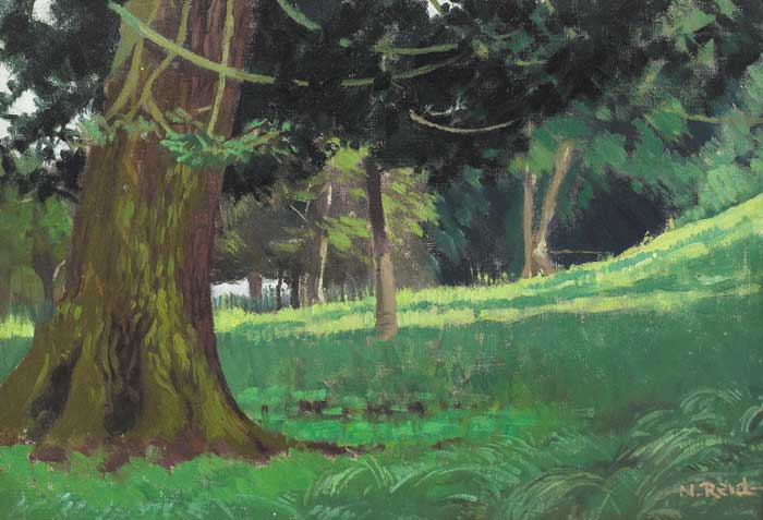 WOODLAND SCENE by Nano Reid (1900-1981) at Whyte's Auctions