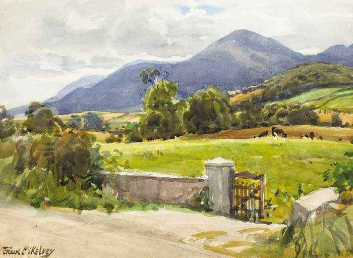 IN THE MOURNES by Frank McKelvey RHA RUA (1895-1974) at Whyte's Auctions